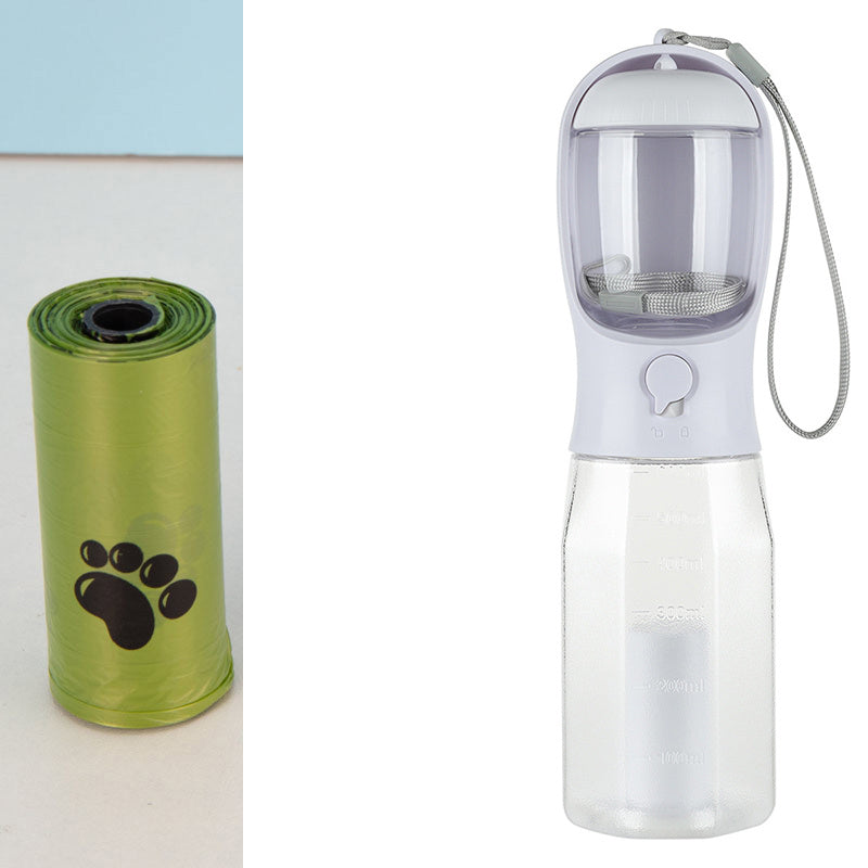 Portable 3 in 1 Pet Water bottle