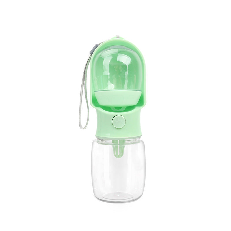 Portable Dog Water Bottle With Food Storage